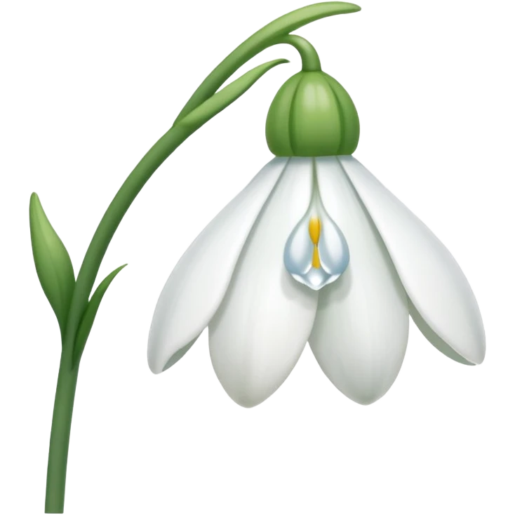 snowdrop emoji emoji