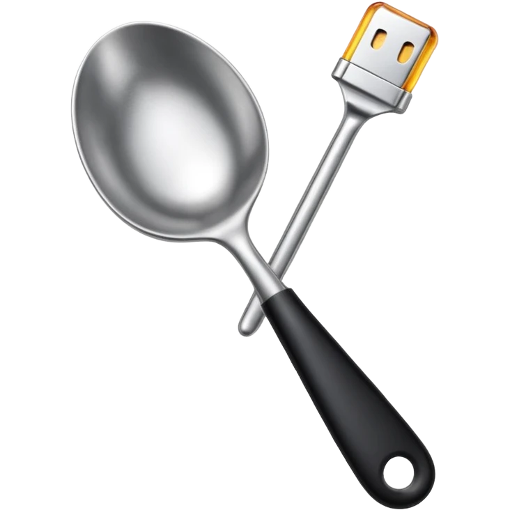 spoon and lighter emoji
