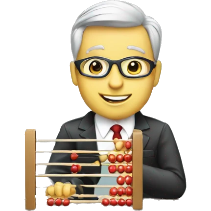 accountant with abacus emoji