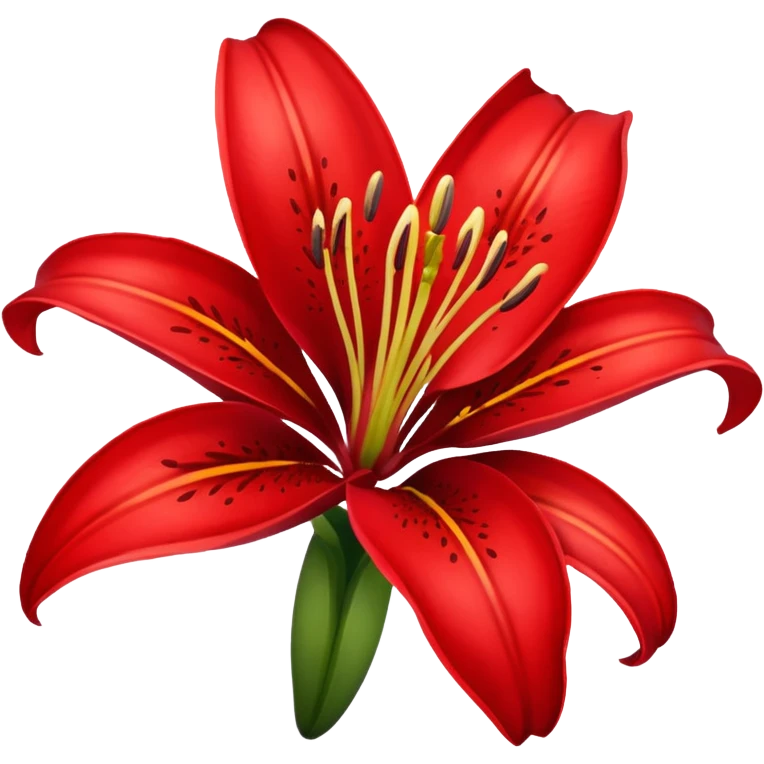 Red Lily emoji