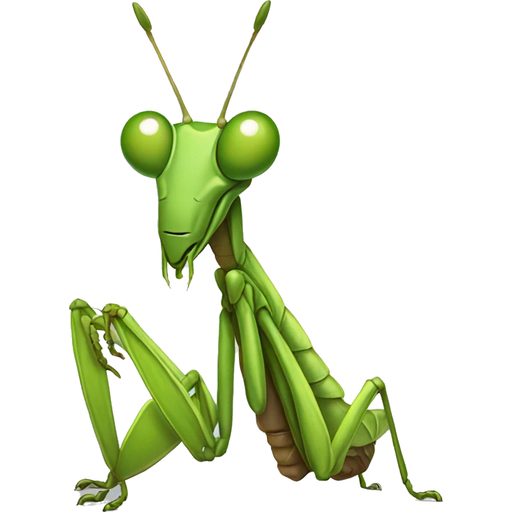 Gay Pray-mantis  emoji