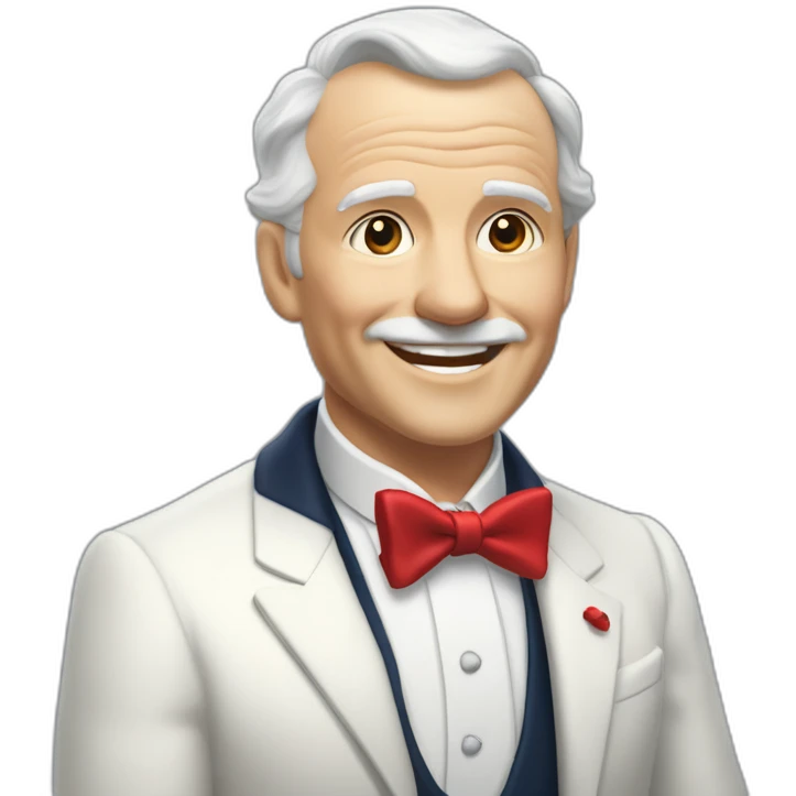 jenkins-a-gray-haired-balding-elder-butler-wearning-navy-blue-dinner-jacket-with-red-bow-tie-smiling-without-glasses emoji