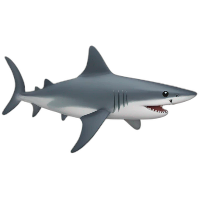 Birdshark emoji