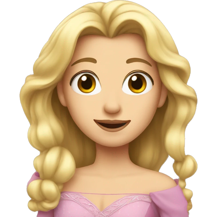 Princess selfie emoji