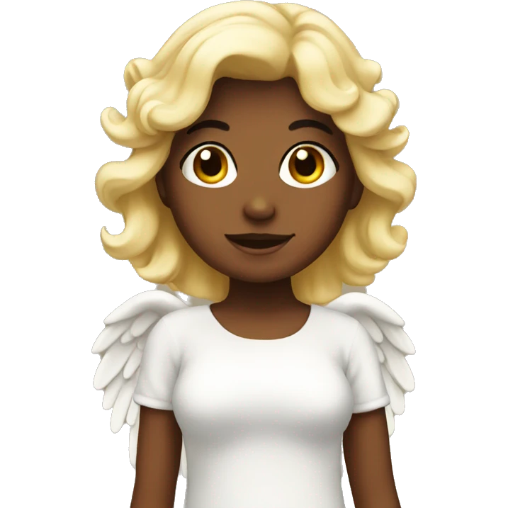 girl angel emoji