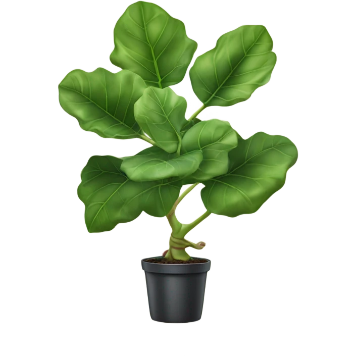 Fiddle leaf fig dancing emoji