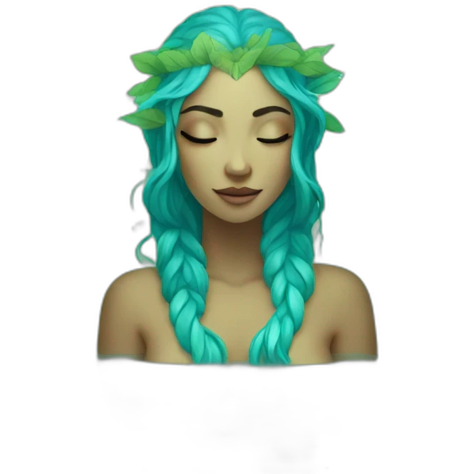 Mystical naiad emoji