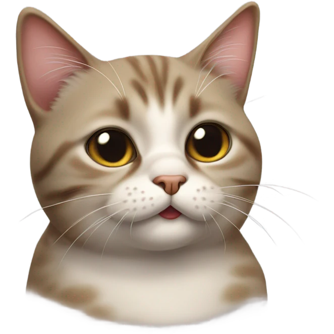 Cat sending kisses emoji