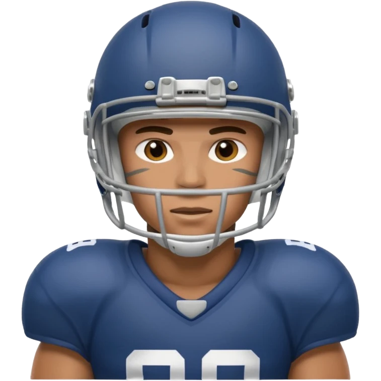 american football player emoji