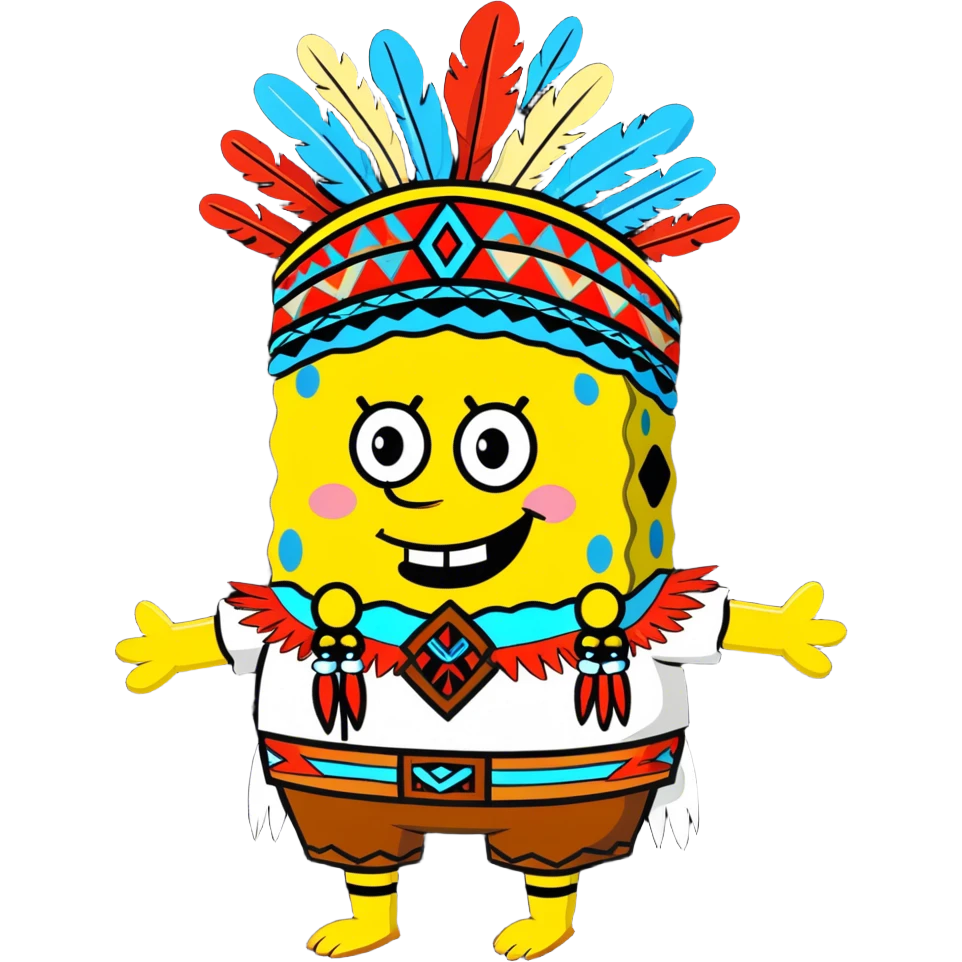 SpongeBob as native  emoji