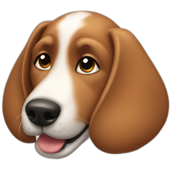dog's ear cleaning emoji