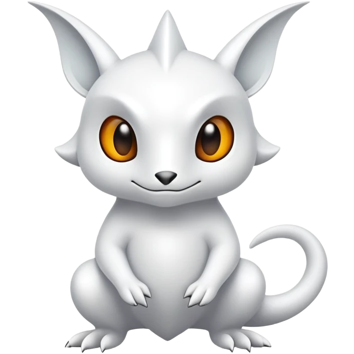 White Fakémon-creature emoji