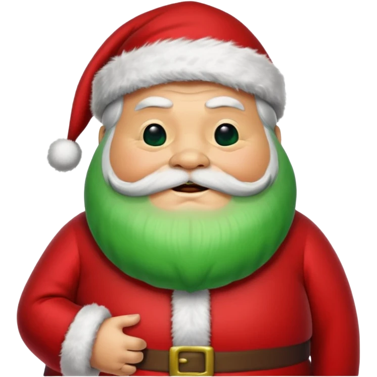 jabba the hutt santa emoji