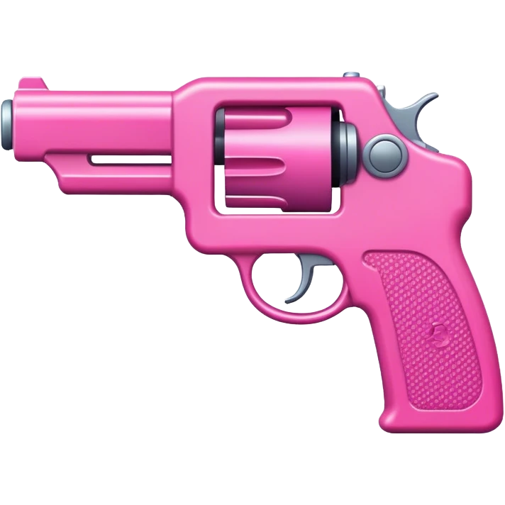 pink toy gun emoji