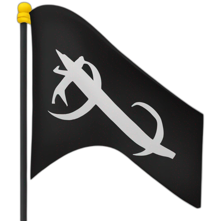 anarcho-capitalist flag emoji
