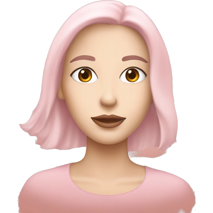 A light pink drawing of a woman, perfect for instastoriesA light pink drawing of a woman, perfect for instastories emoji
