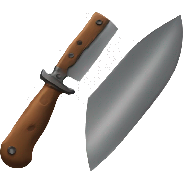 Sunset knife emoji