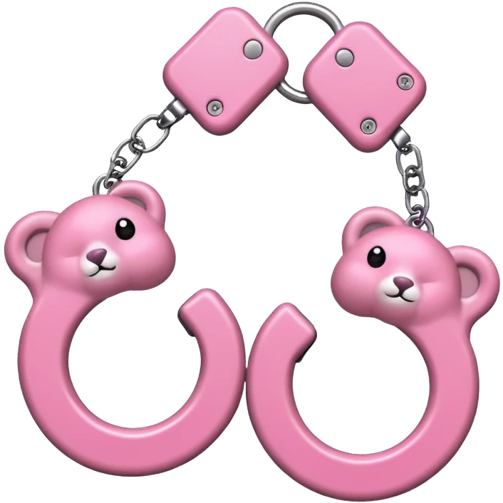 fuzzy handcuffs emoji