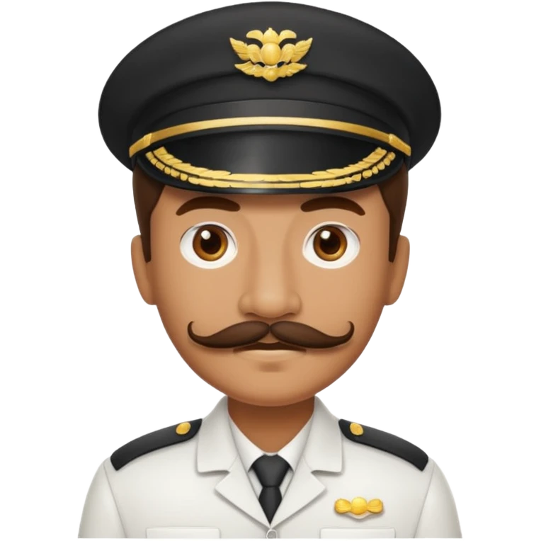 a housekeep with mustach emoji