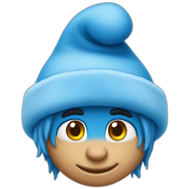 Smurf emoji emoji
