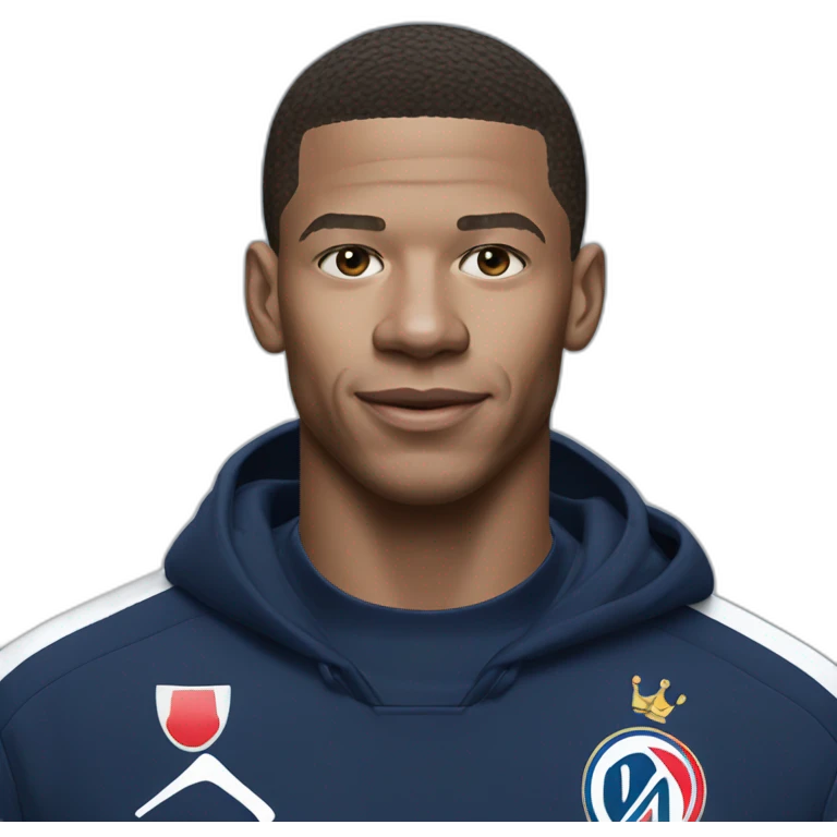 Charles avec Mbappé emoji