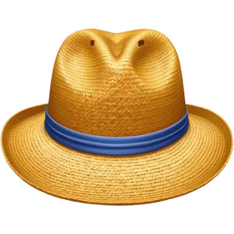 The straw hat emoji
