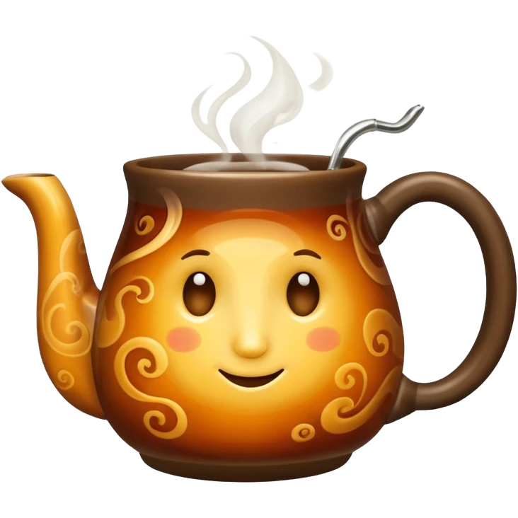 hot tea in a mug  emoji