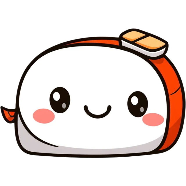 cute sushi trash emoji