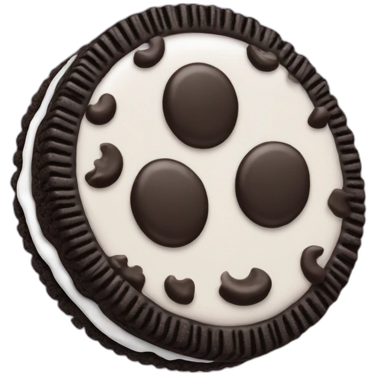 oreo cookie emoji