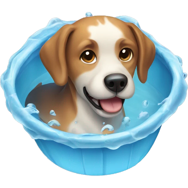 dog water  emoji