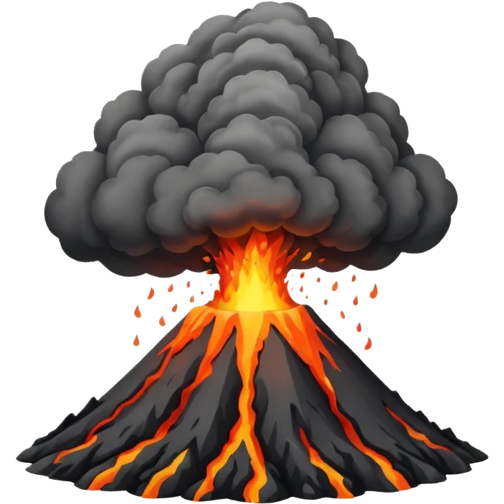 Volcano
 emoji