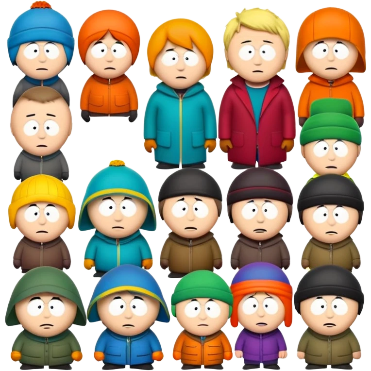 South Park emoji