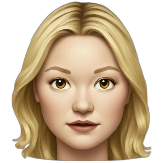 hyperrealist julia stiles emoji