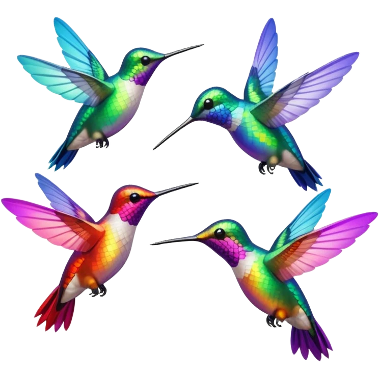 MORE HUMMINGBIRDS emoji