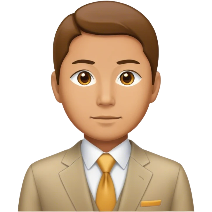 Japanese business man emoji