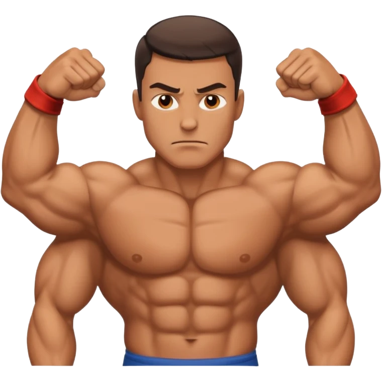 Strong man emoji