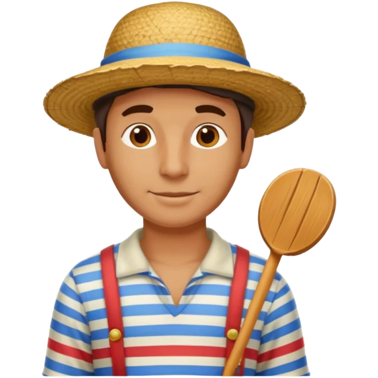 venetian gondolier emoji