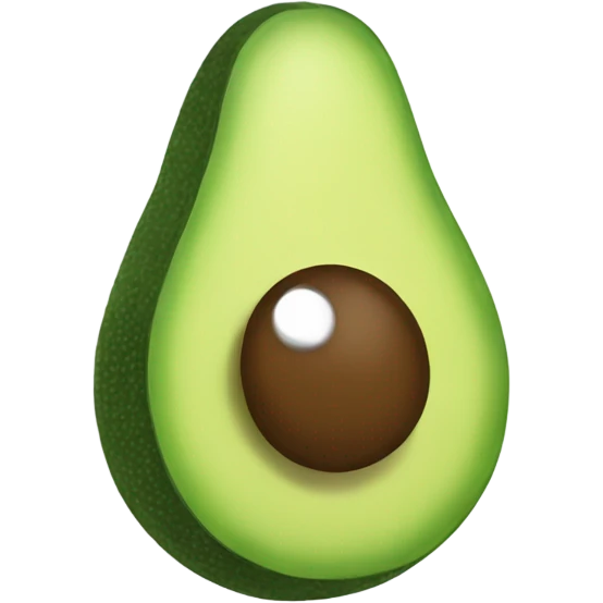 avocado being sick emoji