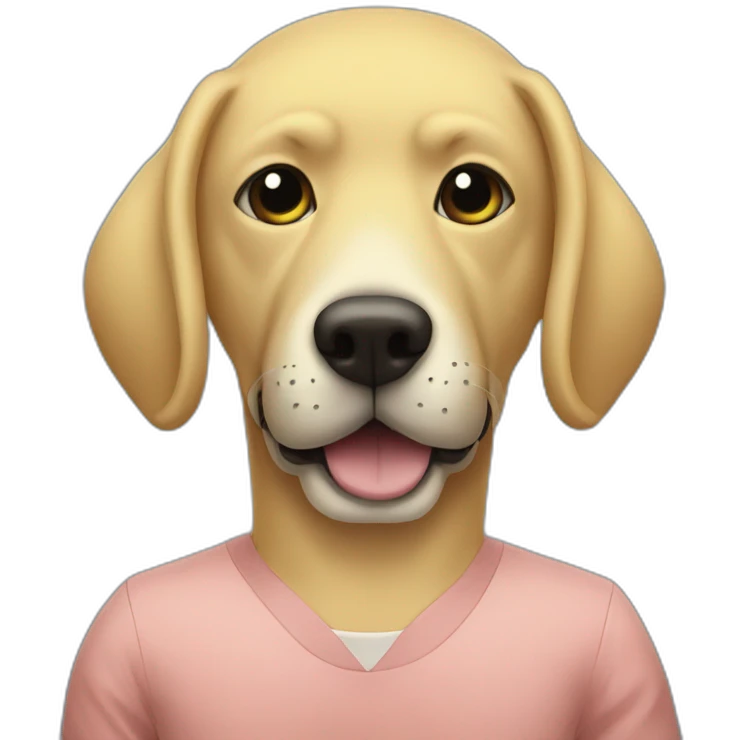 Jake from Adventure Time with lab dress emoji