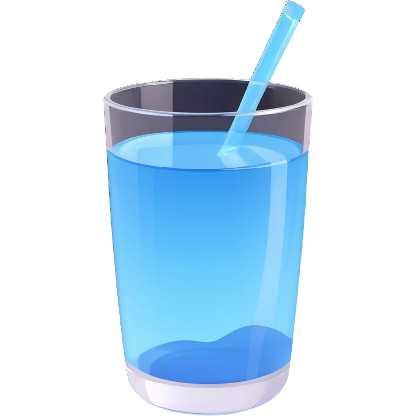  glass with water emoji