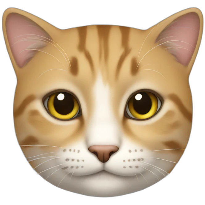 Un chat emoji