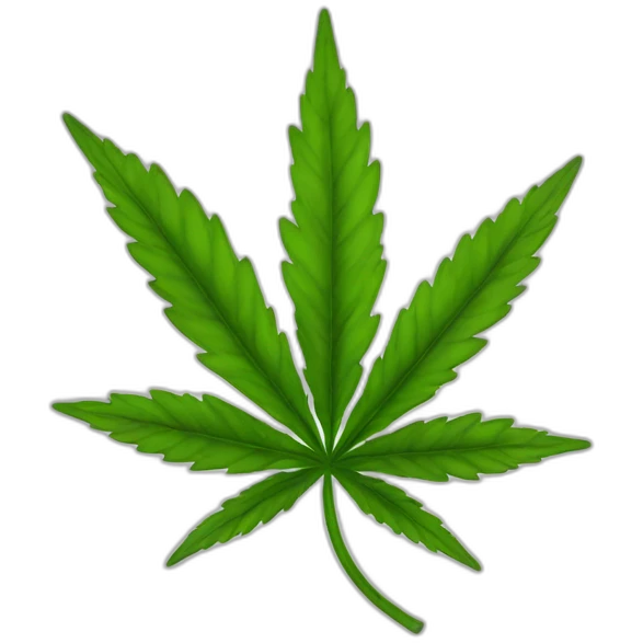 Stoner weed emoji