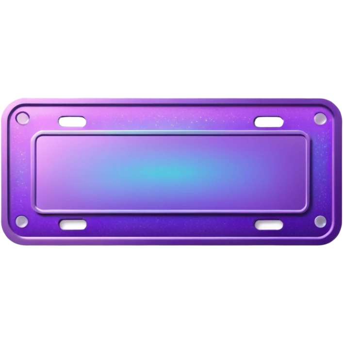 Purple beautiful holographic Concert ticket emoji