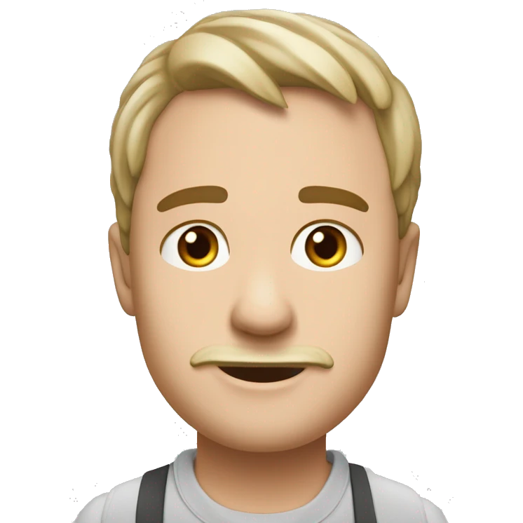 ￼ полосатая кошечка улыбается emoji