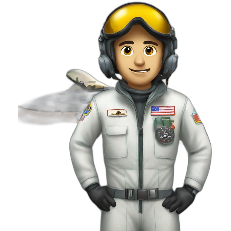 f16 with car pilot emoji