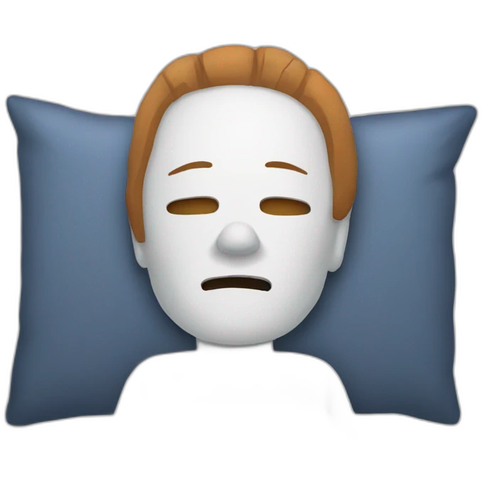 michael myers sleeping emoji