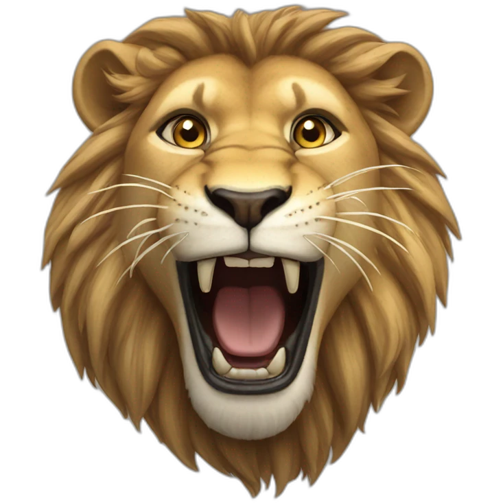 lion roar emoji