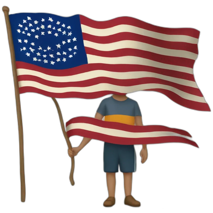 Drapeau giant emoji