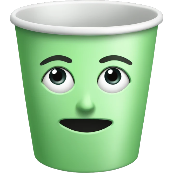 arabic light green cup emoji