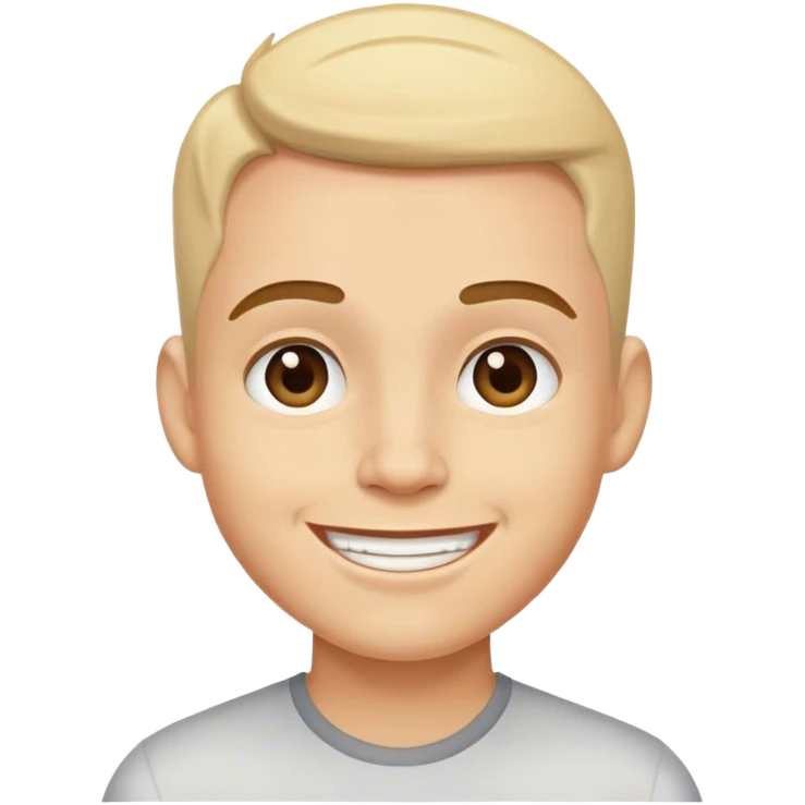 Robbie looking happy emoji